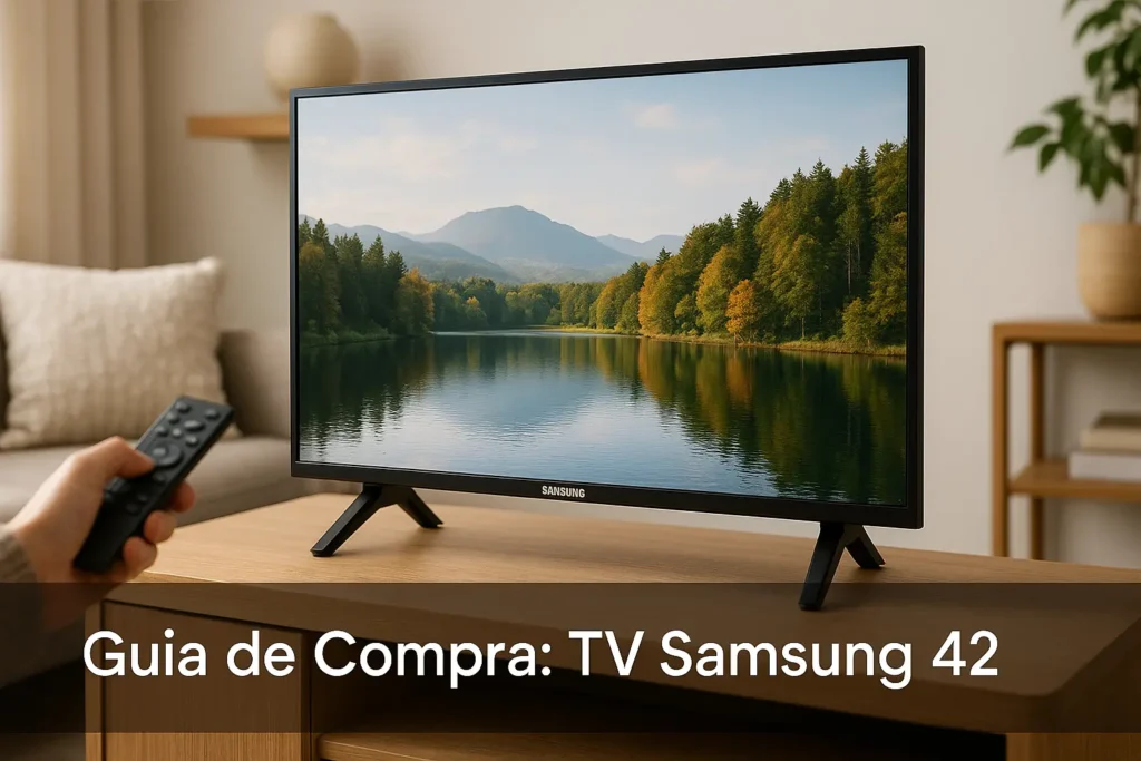 Guia de Compra: 5 Melhores TV Samsung 42 para 2025