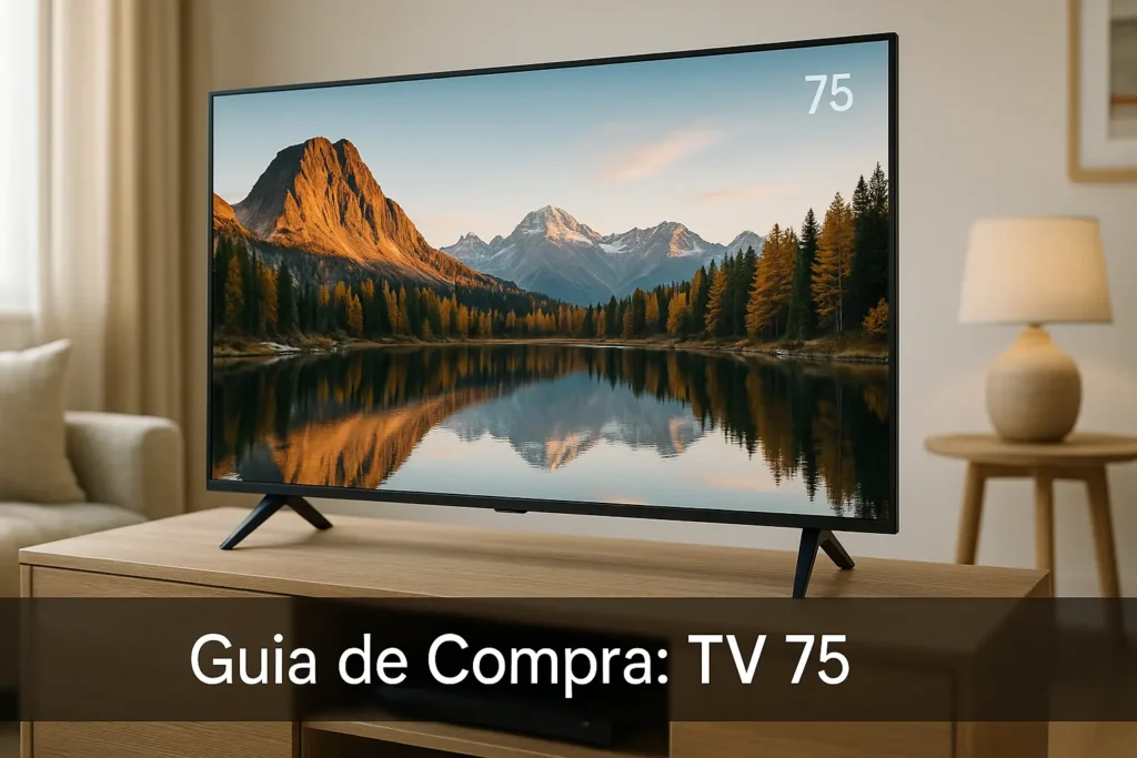 5 Melhores TV 75 com Garantia e Suporte no Brasil