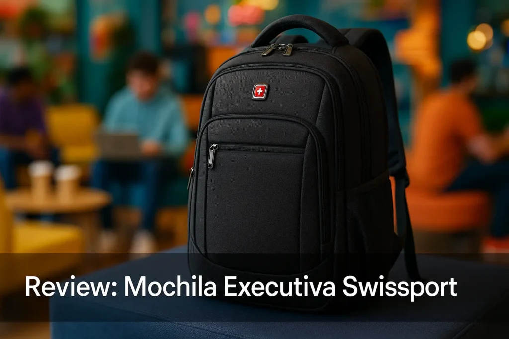 Mochila Swissport com Rodinhas: versatilidade e segurança