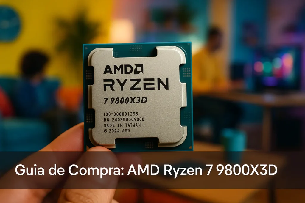 Guia de Compra: 5 Melhores AMD Ryzen 7 9800X3D Recomendados por Especialistas