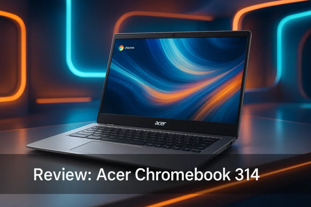 Acer Chromebook 314: leveza e eficiência prática