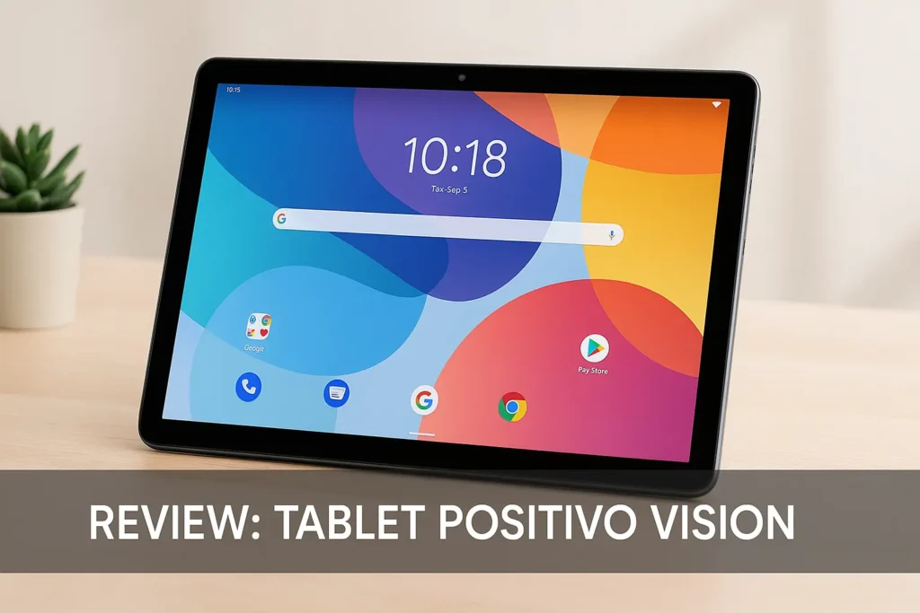 Tablet Positivo Vision TAB 10: análise completa e sem filtros