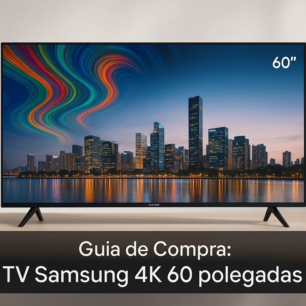 Guia de Compra: 5 Melhores TV Samsung 4K 60 Polegadas Segundo Nossos Testes