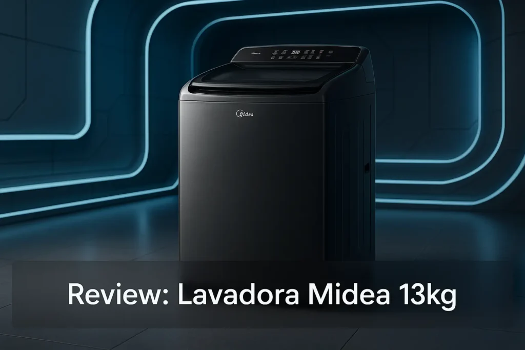 Lavadora Midea 13kg surpreende nos testes