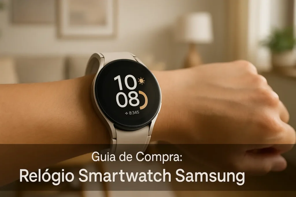 5 Melhores Relógios Smartwatch Samsung para Quem Busca Qualidade