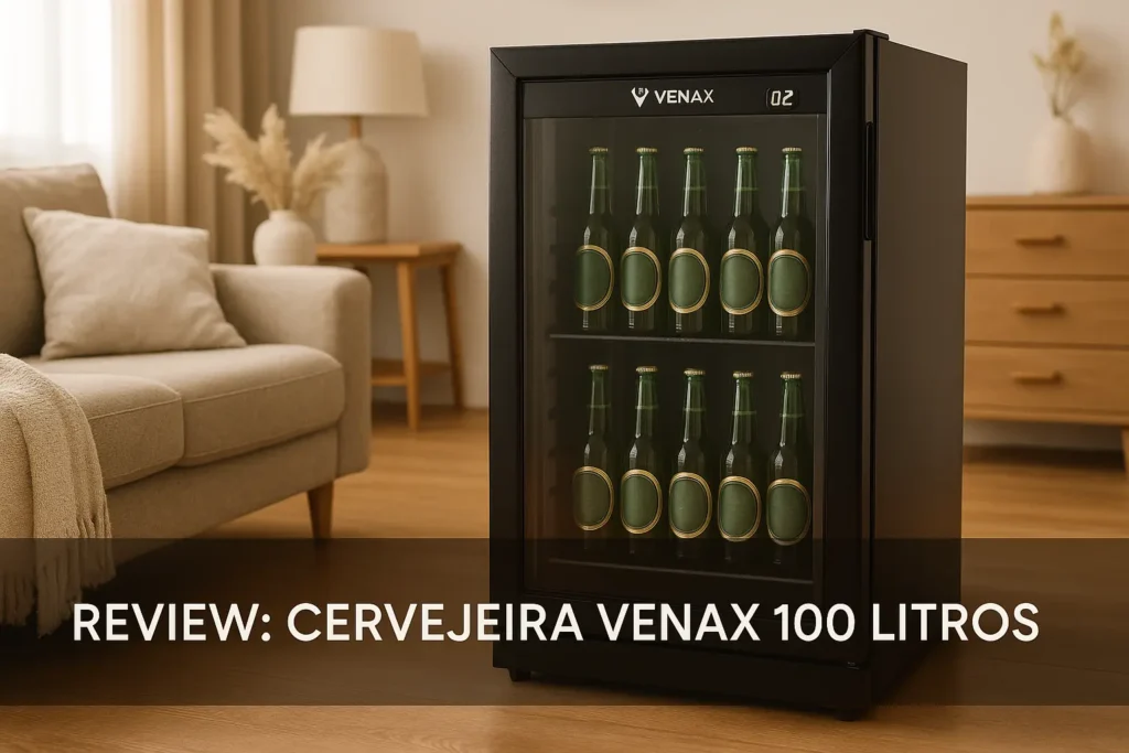 Cervejeira Venax: design moderno e eficiência térmica