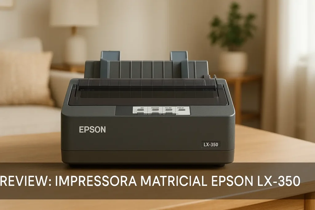 Epson LX-350: desempenho real