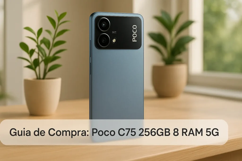 5 Melhores Poco C75 256GB 8 RAM 5G Mais Vendidos no Brasil
