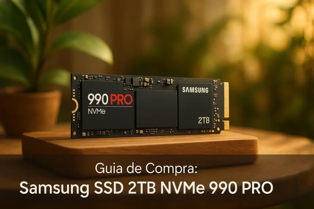 Guia de Compra: 5 Melhores Samsung SSD 2TB NVMe 990 PRO para 2025