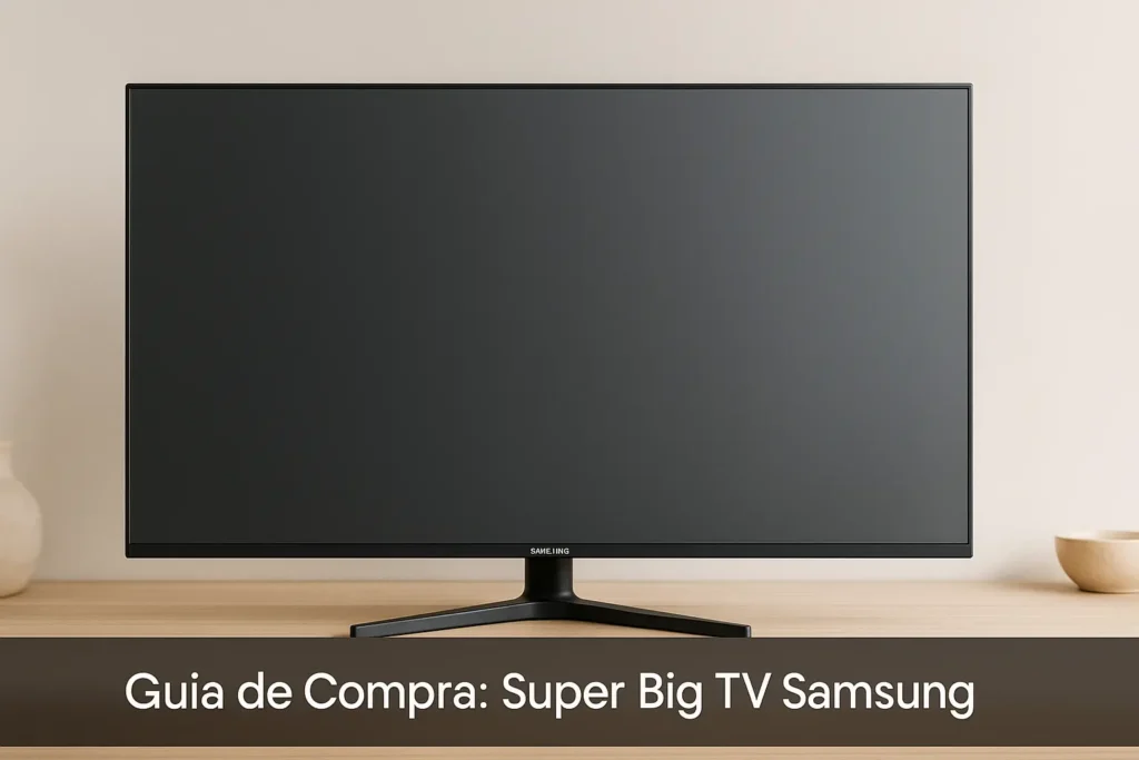 5 Melhores Super Big TV Samsung para Uma Experiência Imersiva