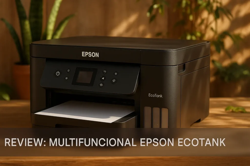 Epson EcoTank L6270: Impressão Colorida com Economia e Conectividade