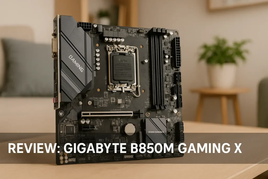 GIGABYTE B850M Gaming X WIFI6E: análise completa e sem filtros
