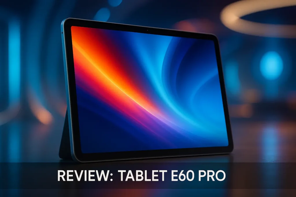 Tablet E60 PRO surpreende nos testes