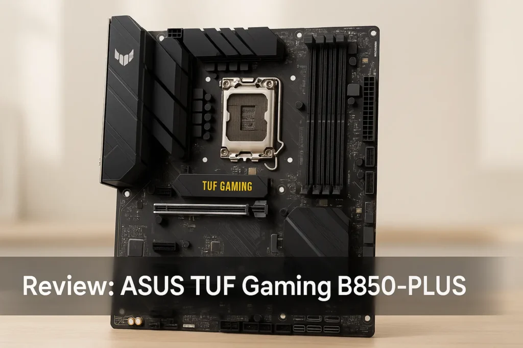 ASUS TUF Gaming B850-PLUS WiFi: Potência, AI Ready e DDR5