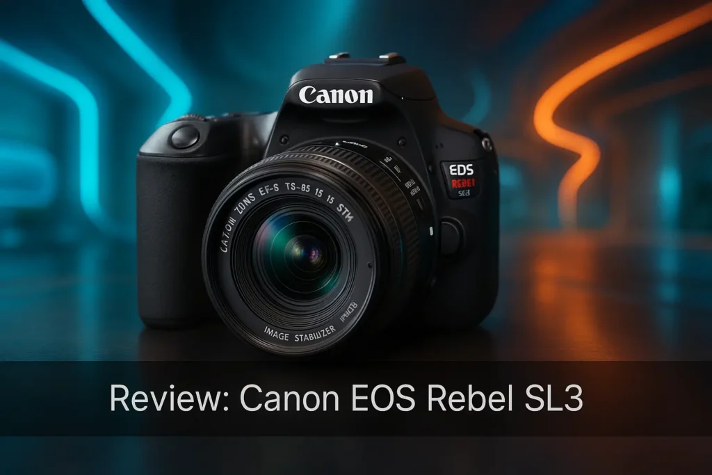 Canon EOS Rebel SL3: leve, potente e versátil