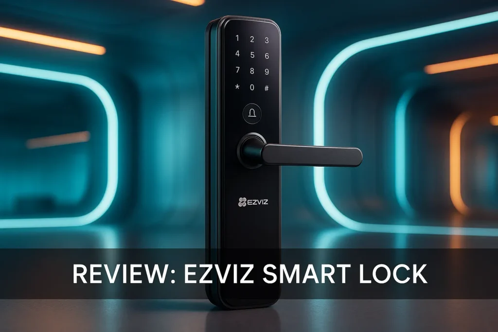EZVIZ Smart Lock DL05: Impressão Digital e Acesso Sem Chave