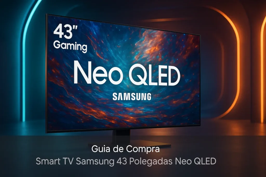 5 Melhores Smart TVs Samsung 43 Polegadas Gaming Neo QLED