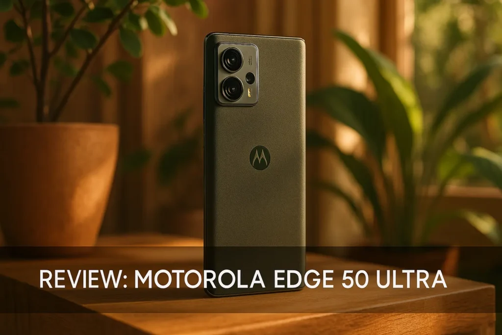 Motorola Edge 50 Ultra 5G: desempenho e câmera impressionantes