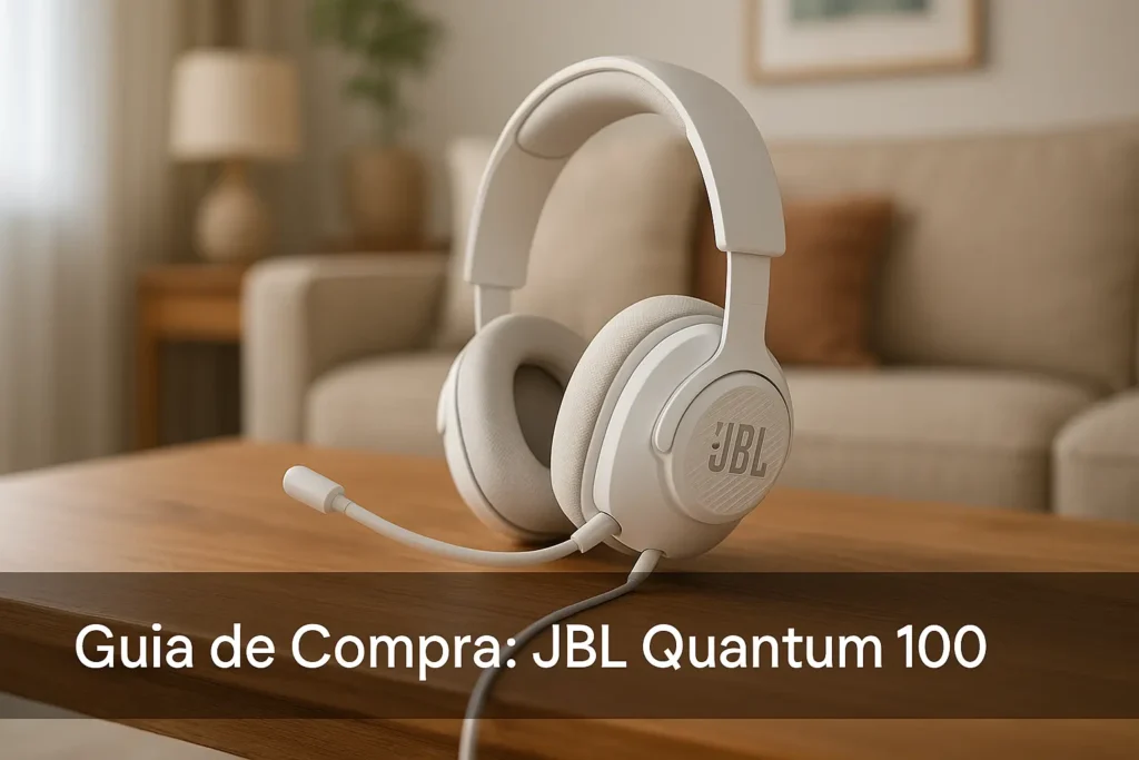 5 Melhores JBL Quantum 100 Branco com Conforto e Áudio Imersivo