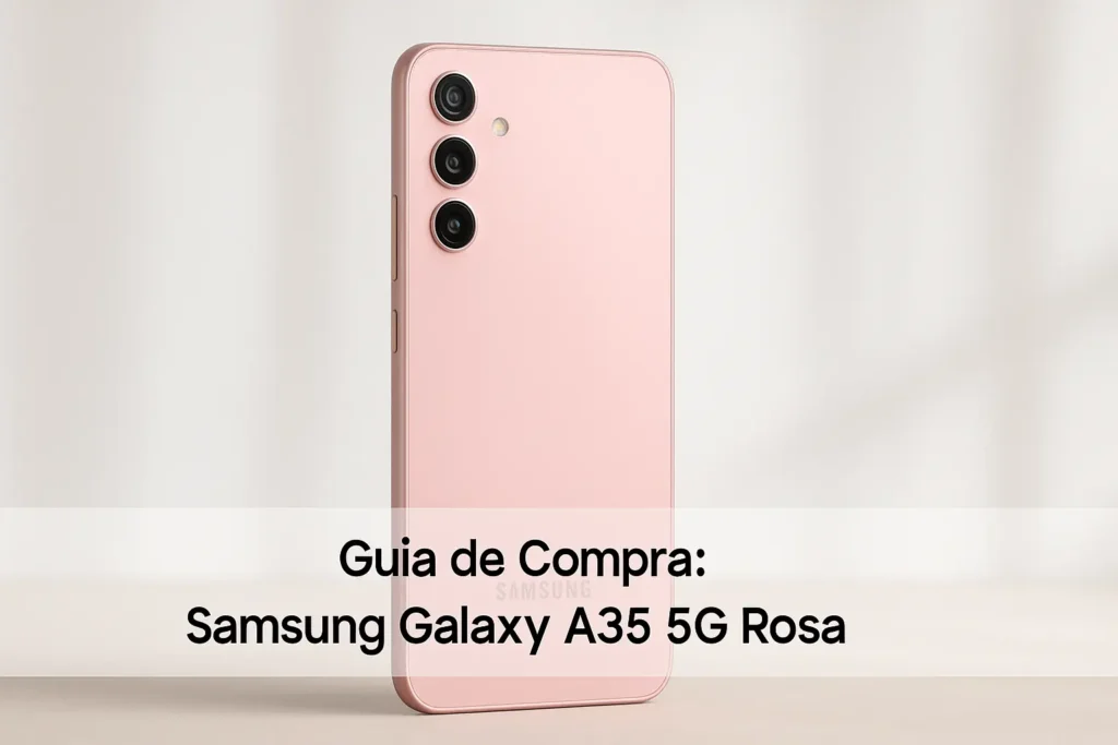 5 Melhores Celulares Samsung Galaxy A35 5G Rosa