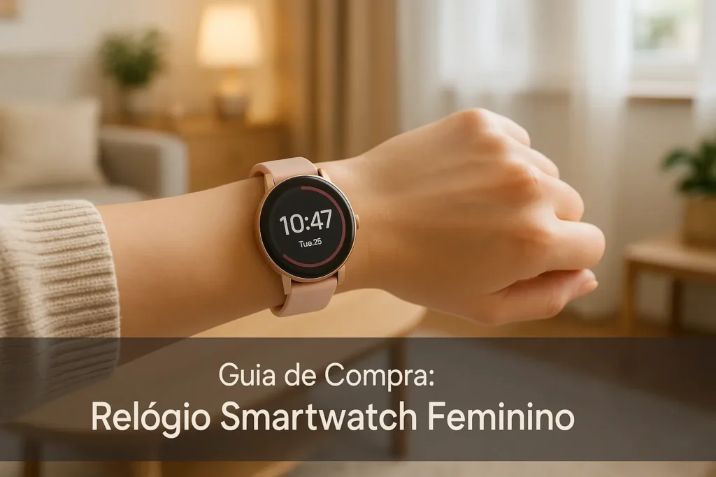 5 Melhores Relógios Smartwatch Feminino para 2025