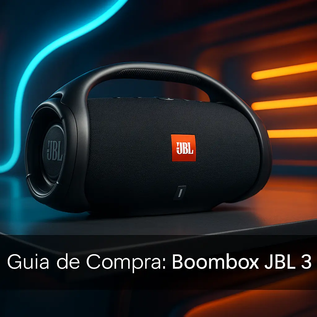 Guia de Compra: 5 Melhores Boombox JBL 3 Atualizados para 2025