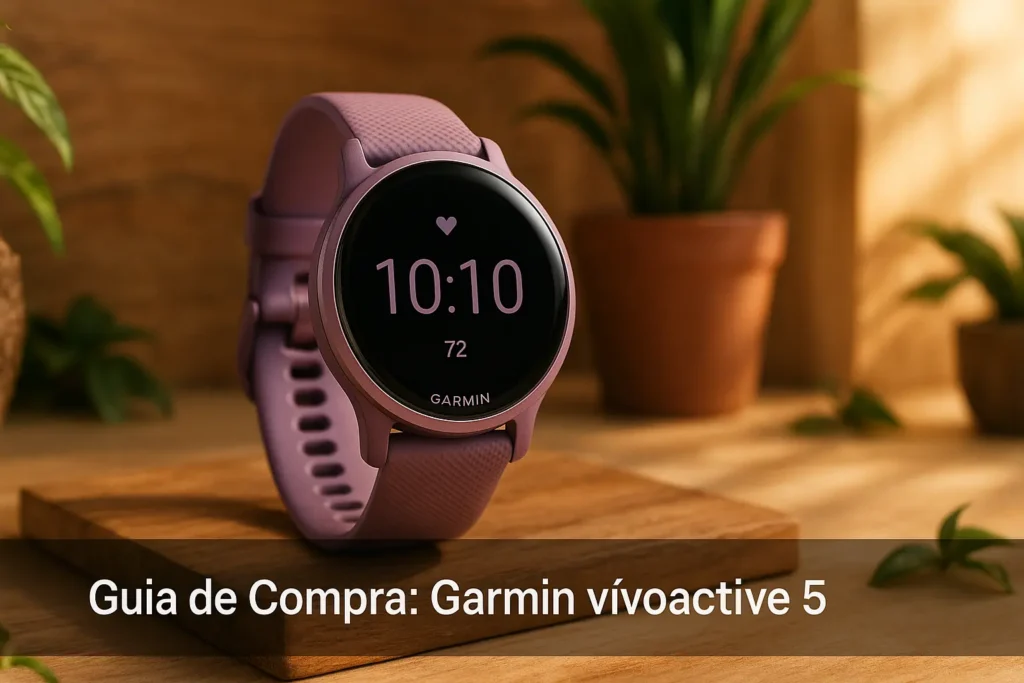 5 Melhores Garmin Vivoactive 5 Orquídea com Melhor Desempenho e Avaliação