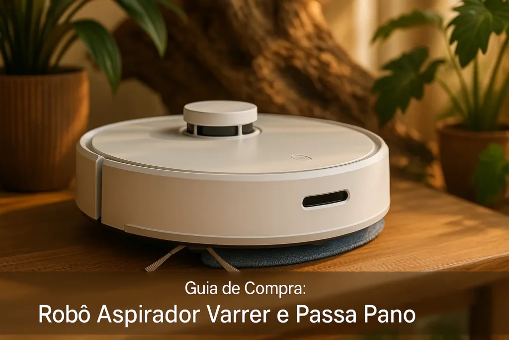 Guia de Compra: 5 Melhores Robôs Aspiradores que Varrem e Passam Pano