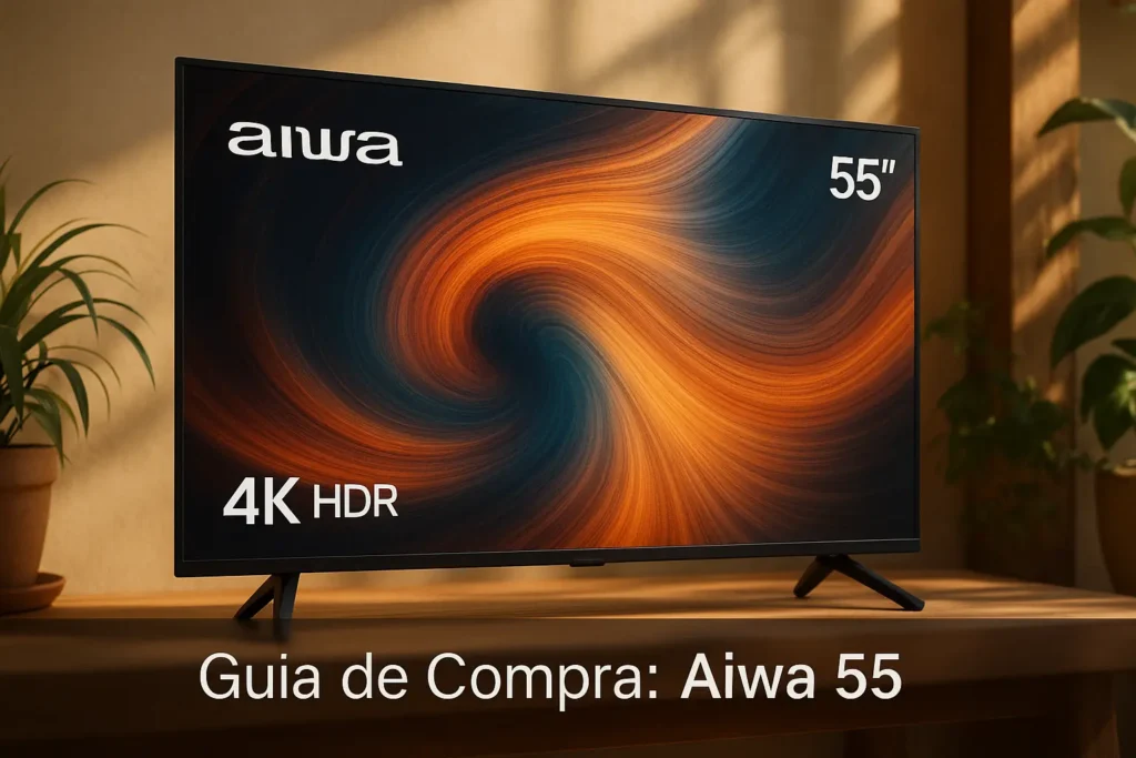 5 Melhores TVs Aiwa 55” que Realmente Valem a Pena