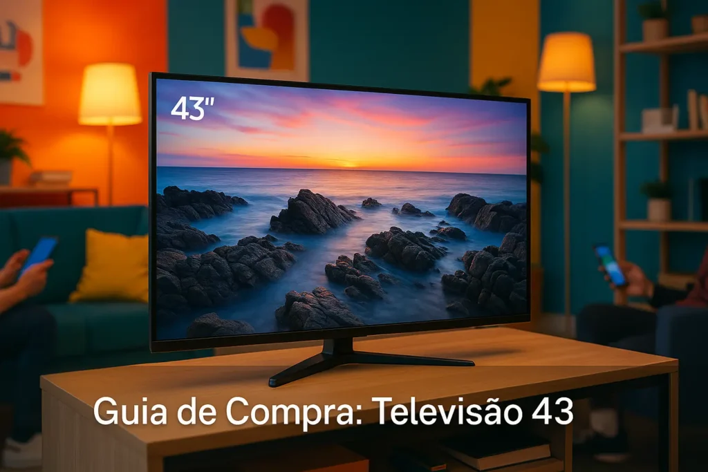 5 Melhores Televisões 43” com Custo-Benefício Imbatível