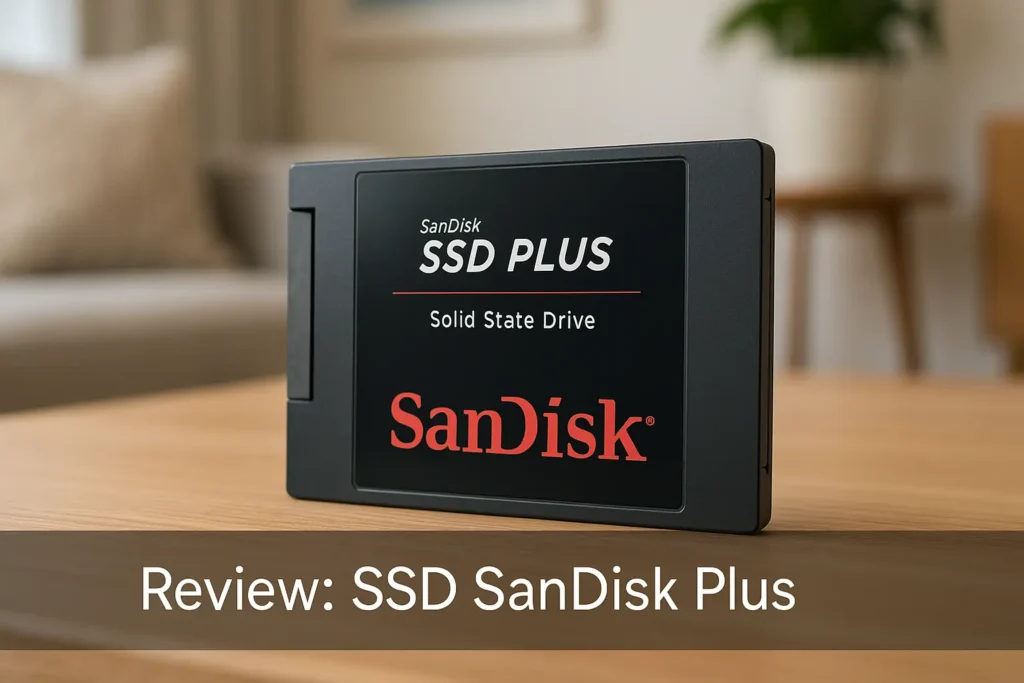 SSD Sandisk Plus 1TB NVMe M.2 — Alta Velocidade e Confiabilidade