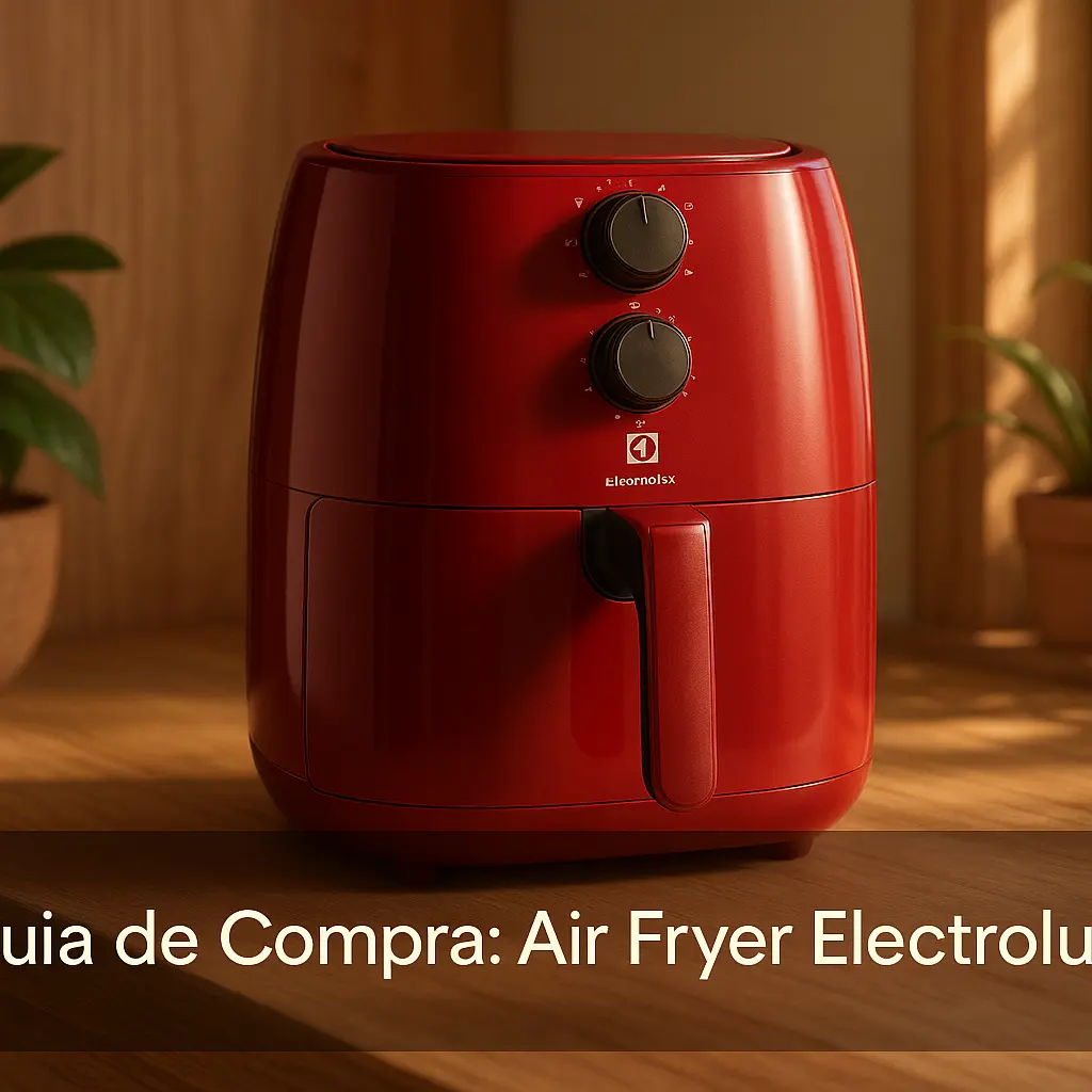 Guia de Compra: 5 Melhores Air Fryer Electrolux Vermelha para 2025