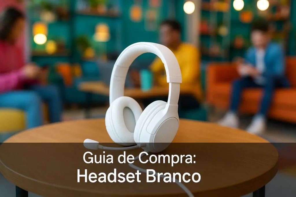 5 Melhores Headsets Brancos Gamer com Som Imersivo