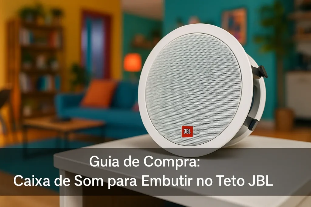 Guia de Compra: 5 Melhores Caixa de Som para Embutir no Teto JBL