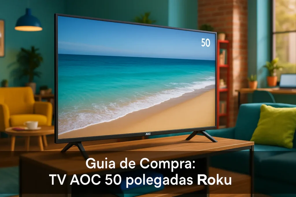 5 Melhores TV AOC 50 polegadas Roku para sua Sala