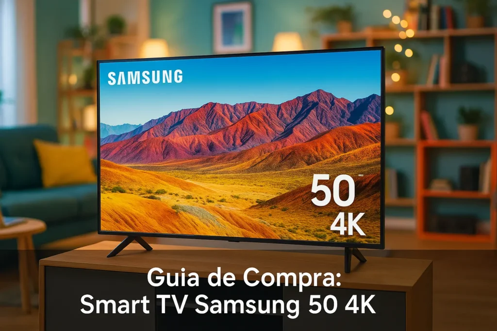Guia de Compra: 5 Melhores Smart TV Samsung 50 4K de 2025