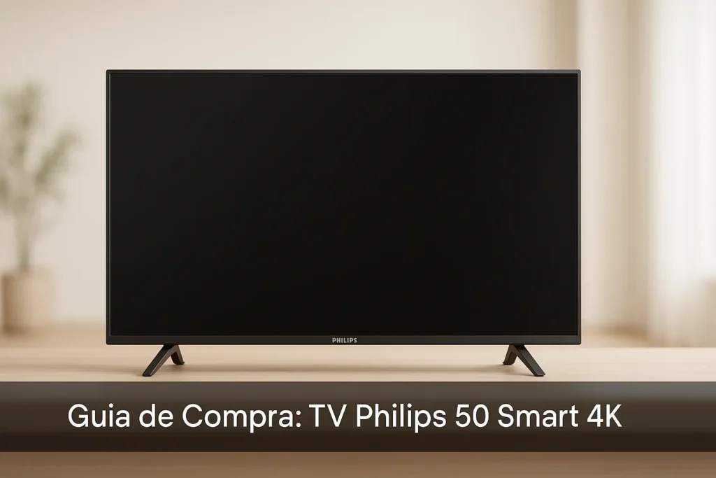 Guia de Compra: 5 Melhores TV Philips 50 Smart 4K Atualizadas para 2025