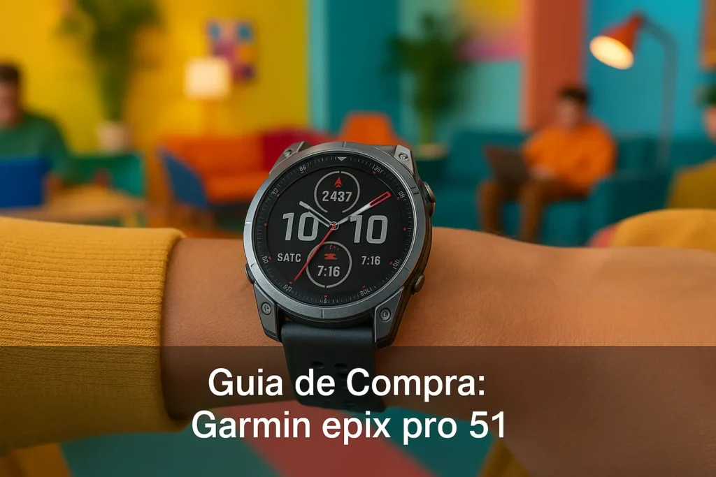 5 Melhores Pulseiras para Garmin epix pro 51 mm