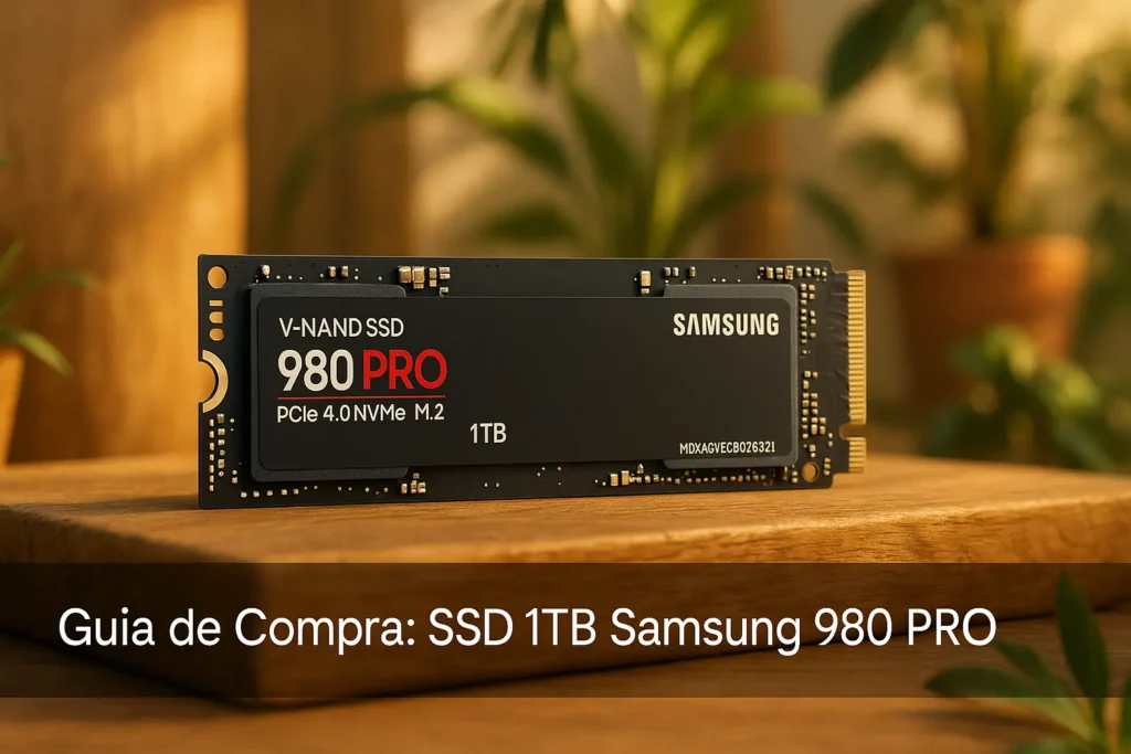 Guia de Compra: 5 Melhores SSD 1TB Samsung 980 PRO Atualizados para 2025