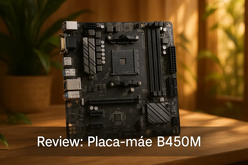 Placa Mãe ASRock B450M Steel Legend: Conectividade Moderna e Estabilidade AMD