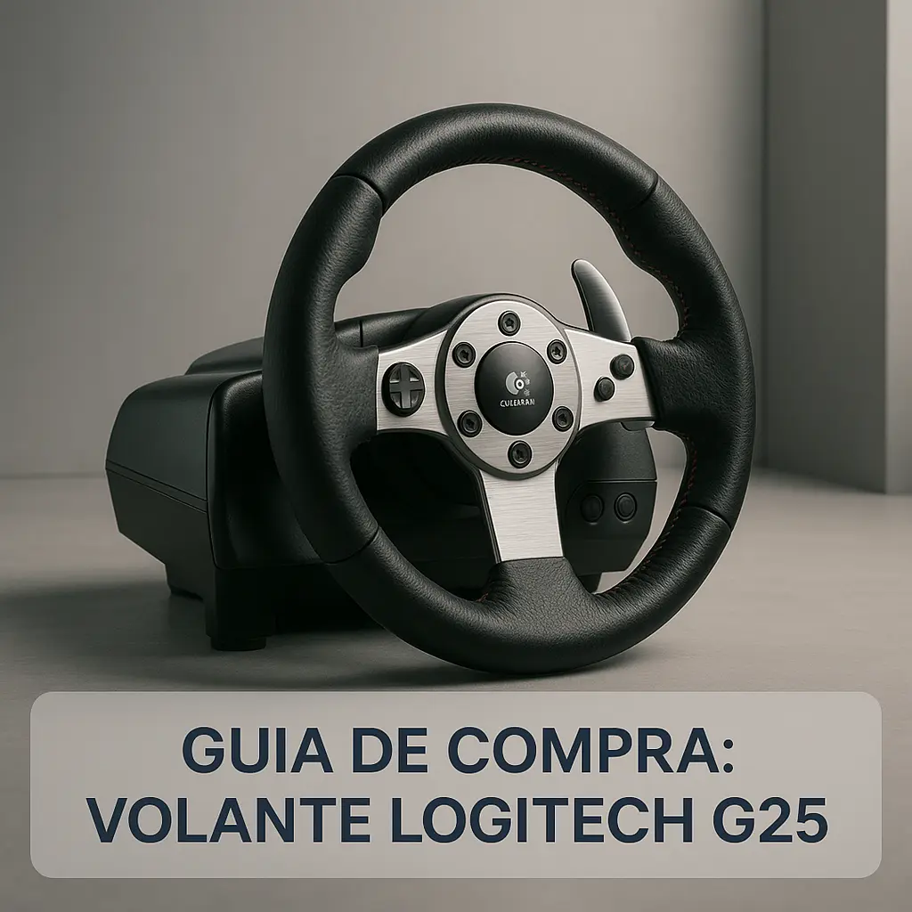 Guia de Compra: 5 Melhores Volantes Logitech G25 e Compatíveis