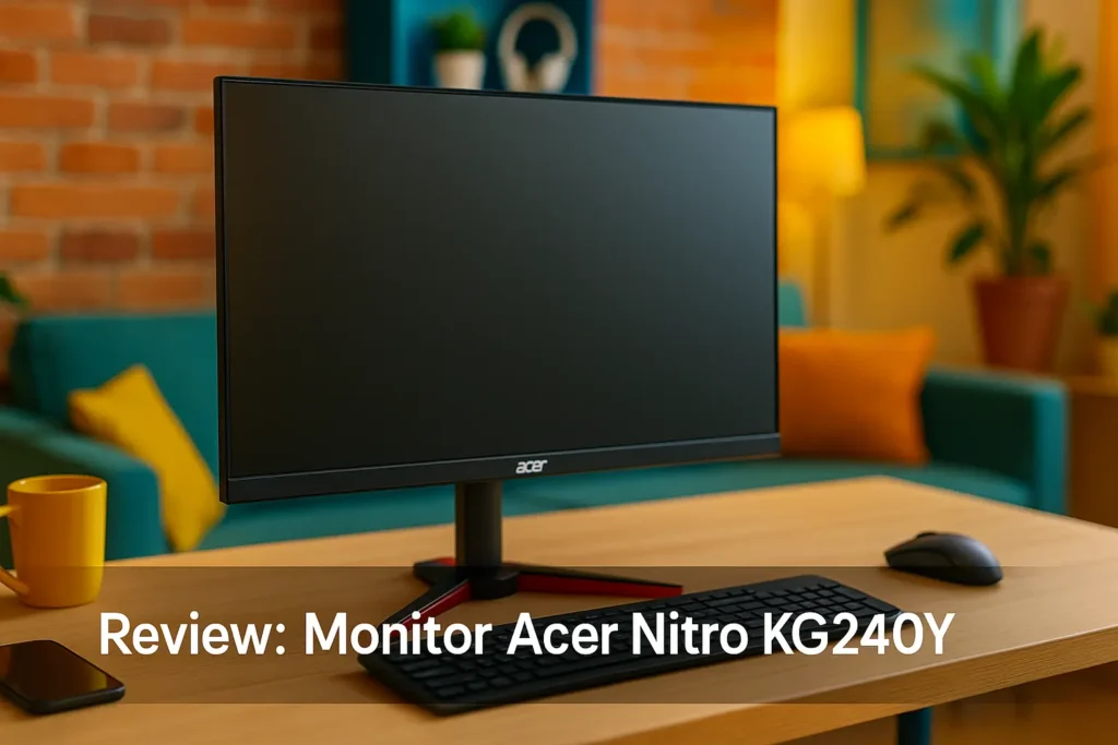 Monitor Acer Nitro KG240Y é bom? Veja o veredito