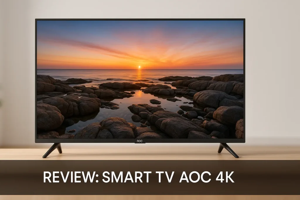 Smart TV 50" AOC Roku 4K: análise completa e sem filtros