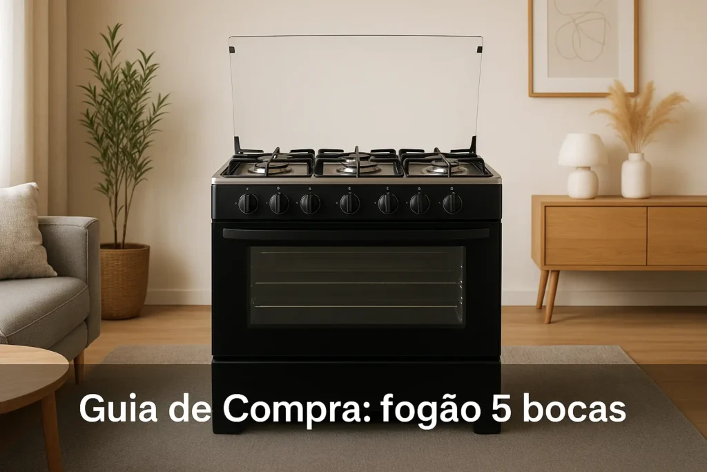 Fogão 5 Bocas Brastemp