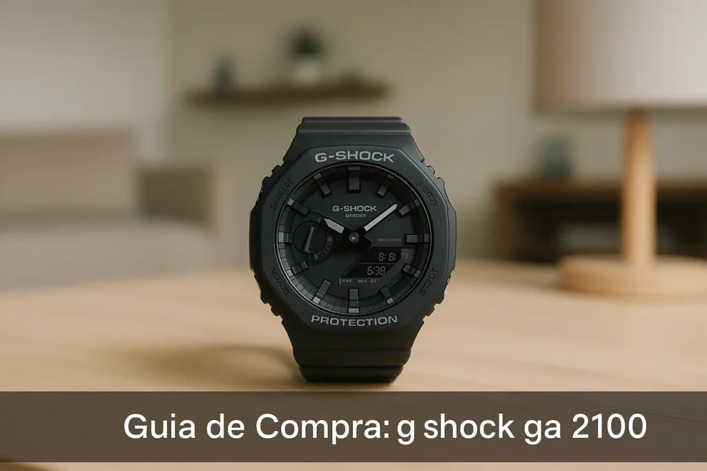 10 Melhores G Shock GA 2100 com Estilo Retrô e Confiabilidade