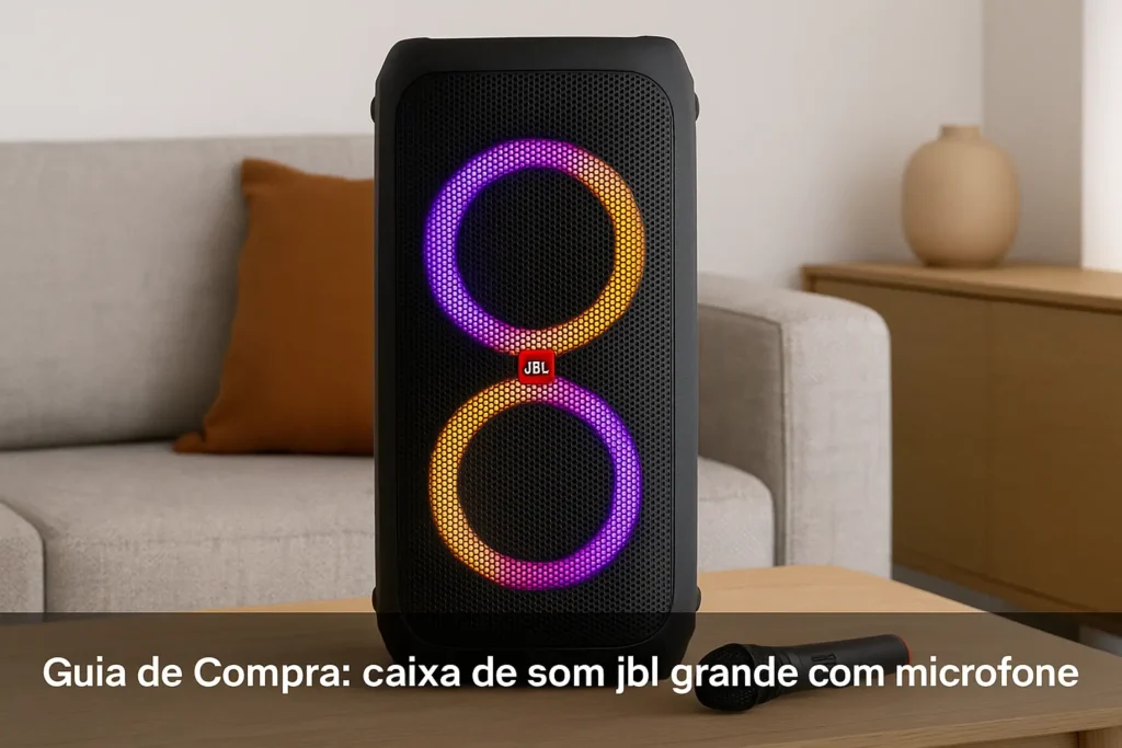 10 Melhores caixa de som jbl grande com microfone