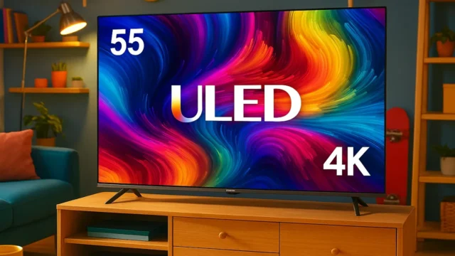 5 Melhores Hisense 55U7N: Controles e Acessórios Inteligentes