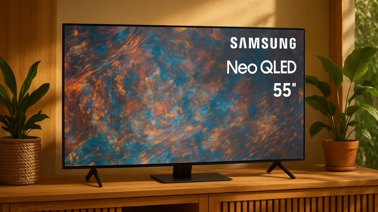 Top 6 smart TV 4K Samsung Neo QLED 55 até R$5.887 — aproveite estas ofertas
