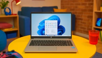 Notebook HP Intel Core i3 8GB 256GB SSD bons até R$4.999 com tecnologia de ponta