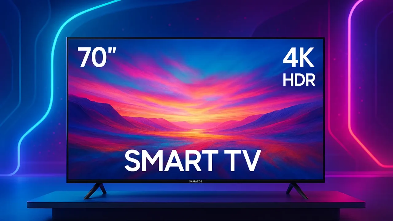 Top 6 smart TV 70 polegadas 4K Samsung com entrega ultrarrápida